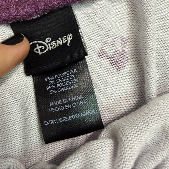 Disney Minnie Mouse Purple Pajama Pants XL - Picture 4 of 4